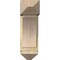 Ekena Millwork Thorton Arts and Crafts Rough Sawn Bracket w/ Offset Brace, Douglas Fir, 8"W x 18"D x 26"H BKT0806X18X26THR03RDF - alternate 4
